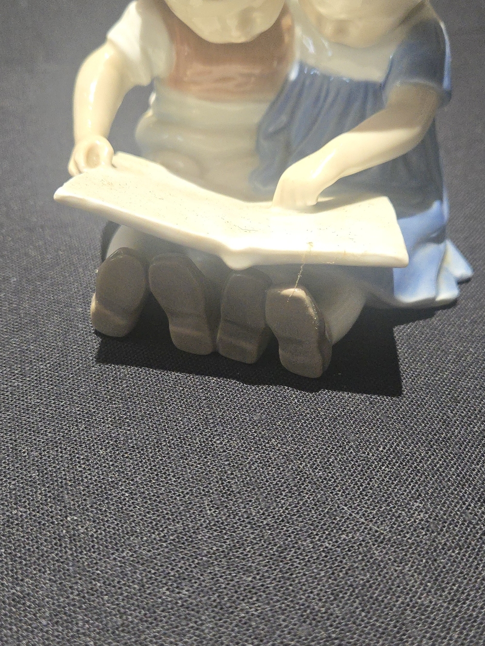 Listing Title
Vintage Bing & Grondahl Porcelain Figurine "Reading Children"